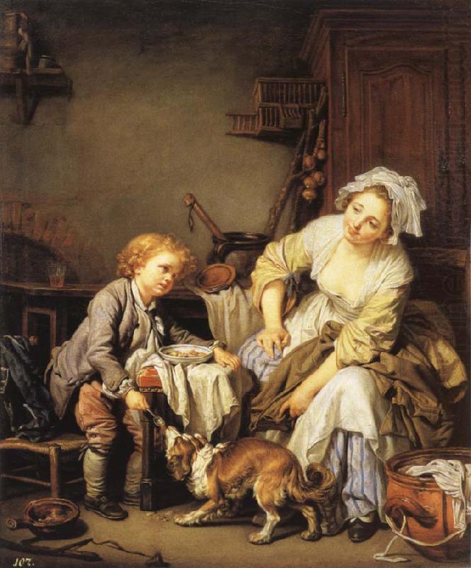 The Verwohnte child, Jean Baptiste Greuze